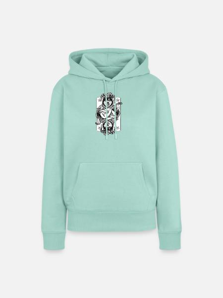 Eurasier | Jester | Karten - Frauen Premium Bio Hoodie - Mint 
