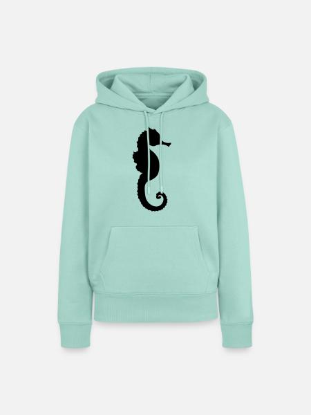 seepferd - Frauen Premium Bio Hoodie - Mint