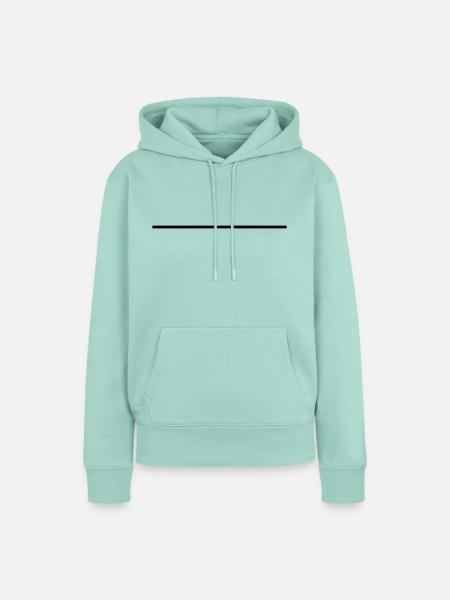stroke_f1 - Frauen Premium Bio Hoodie - Mint