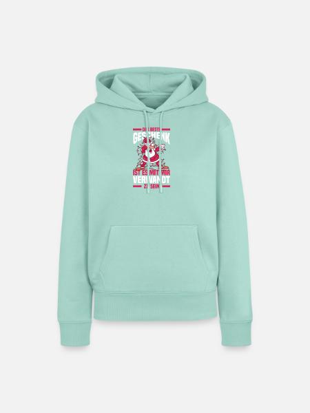 Bogenschütze Bogensport Bogenschießen - Frauen Premium Bio Hoodie - Mint 