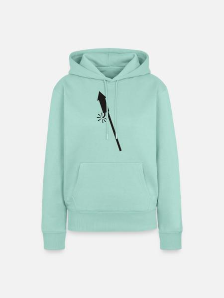 Rackete - Frauen Premium Bio Hoodie - Mint