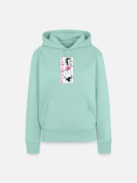 Camargue - Frauen Premium Bio Hoodie - Mint 