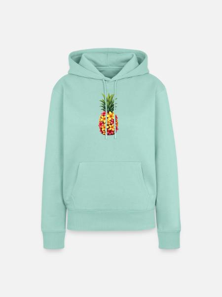 Ananas - Frauen Premium Bio Hoodie - Mint