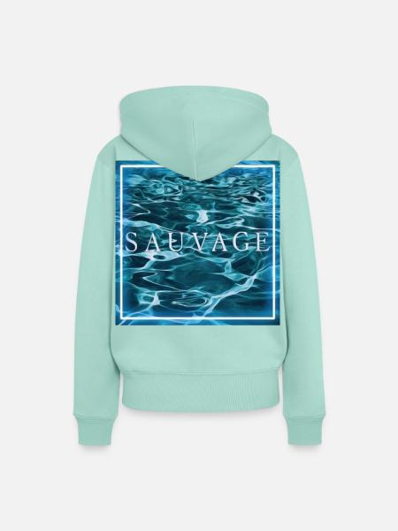 Water Sauvage - Frauen Premium Bio Hoodie - Mint 