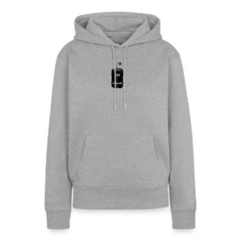 Sept bâtons de dynamite brûlants - Sweat à capuche Premium bio Femme - gris chiné - Devant - Selfina (174cm)