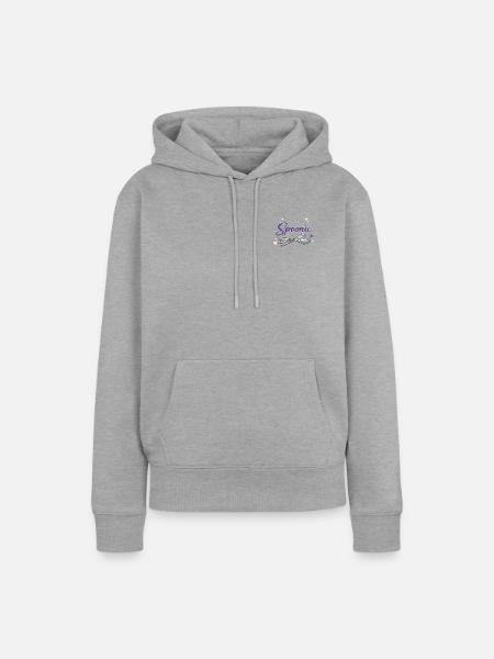 Spoonie - Frauen Premium Bio Hoodie - Grau meliert