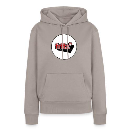 Fritz de ChessBase - Ajedrez - Sudadera con capucha prémium ecológica para mujer