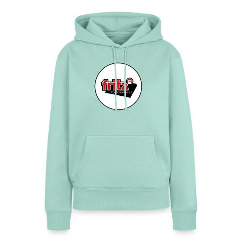 Fritz de ChessBase - Ajedrez - Sudadera con capucha prémium ecológica para mujer