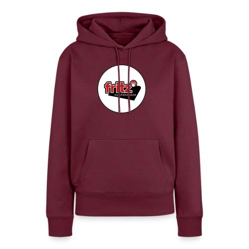 Fritz de ChessBase - Ajedrez - Sudadera con capucha prémium ecológica para mujer