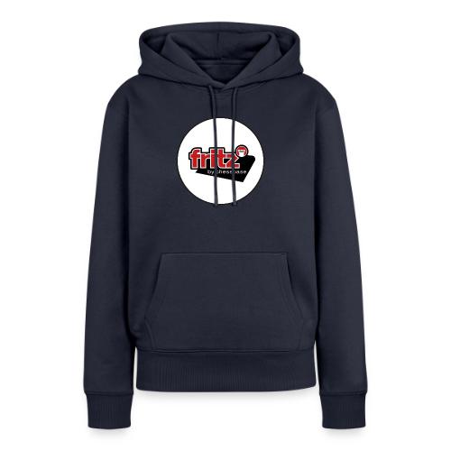 Fritz de ChessBase - Ajedrez - Sudadera con capucha prémium ecológica para mujer
