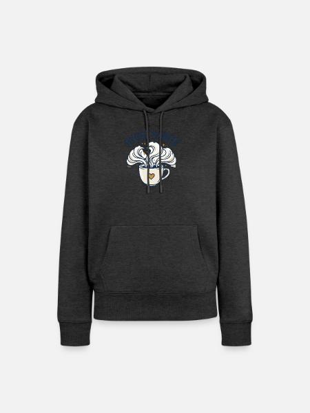 Relaxing Time - Frauen Premium Bio Hoodie - Anthrazit meliert