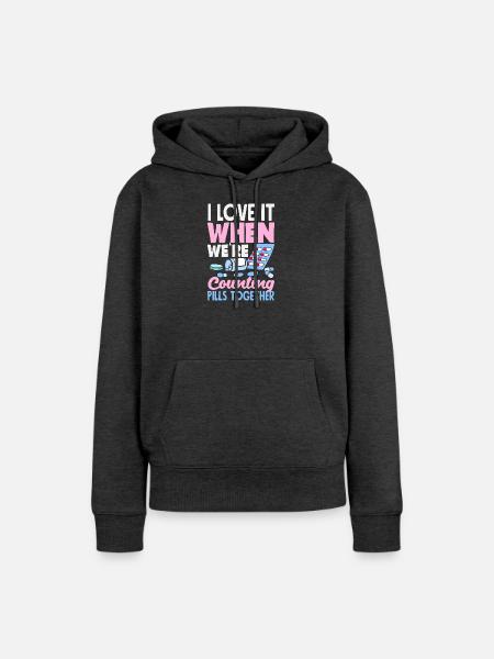 Apotheker Pharmazeutisch-technischer - Frauen Premium Bio Hoodie - Anthrazit meliert