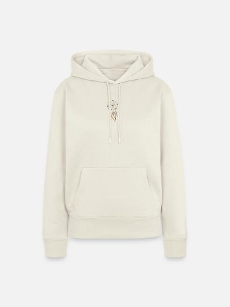 Traumfänger - Frauen Premium Bio Hoodie - Naturweiß
