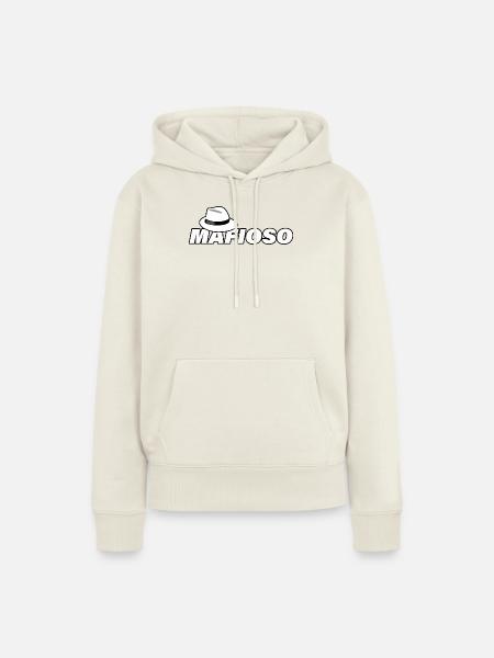 MAFIOSO - Frauen Premium Bio Hoodie - Naturweiß