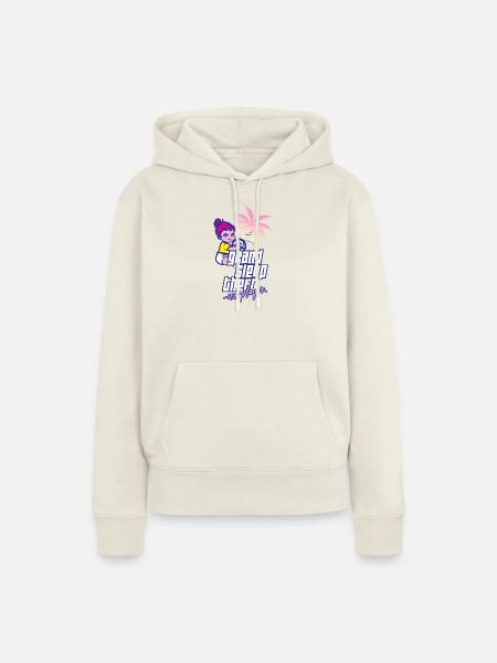 New Baby Girl - Frauen Premium Bio Hoodie - Naturweiß