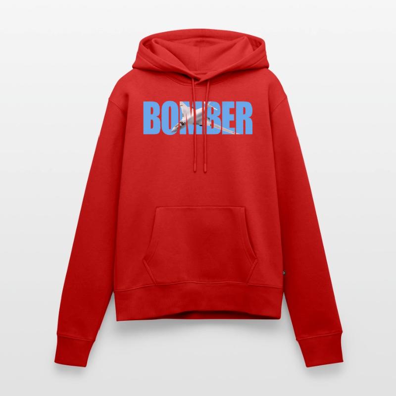 Bomber Tu-160 Frauen Premium Bio Hoodie