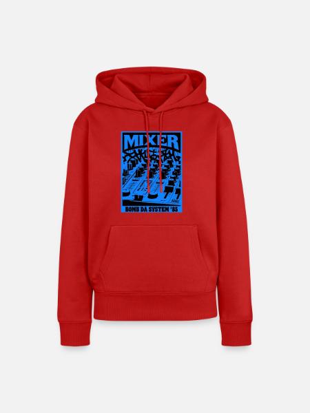Mixer Bomb Da System '85 - Frauen Premium Bio Hoodie - Rot