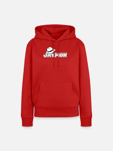Hut Jaymon - Frauen Premium Bio Hoodie - Rot