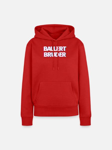 Hardtekk Tekk - Frauen Premium Bio Hoodie - Rot