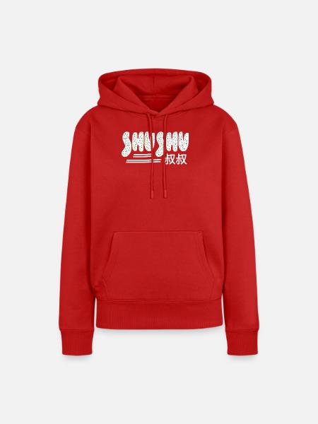 Shushu name Chinesisch - Frauen Premium Bio Hoodie - Rot