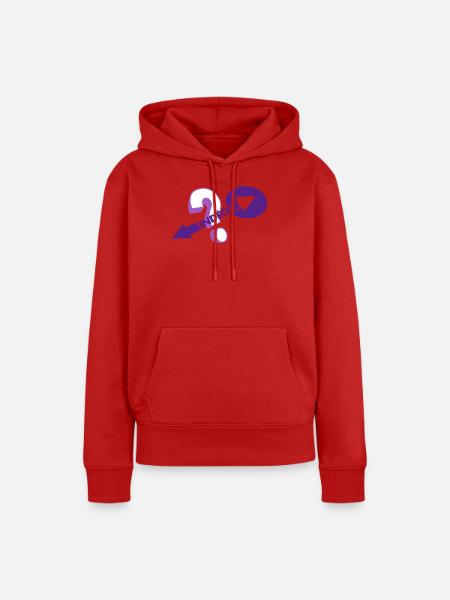 Unentschieden - Frauen Premium Bio Hoodie - Rot