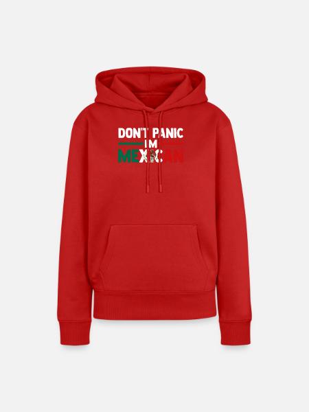 Mexican Mexico - Frauen Premium Bio Hoodie - Rot
