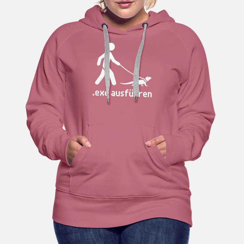 Programmer Computer Scientist EXE Execute Women’s Premium Organic Hoodie