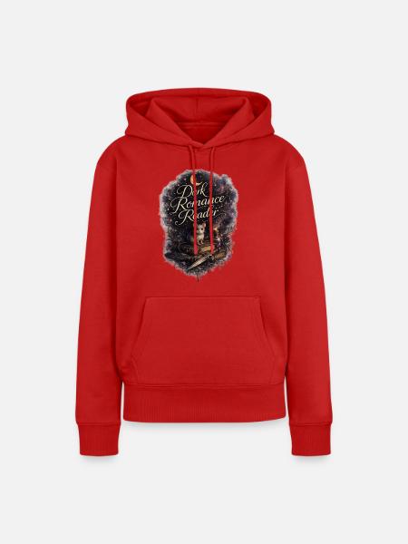 Dark Romance Reader - Frauen Premium Bio Hoodie - Rot