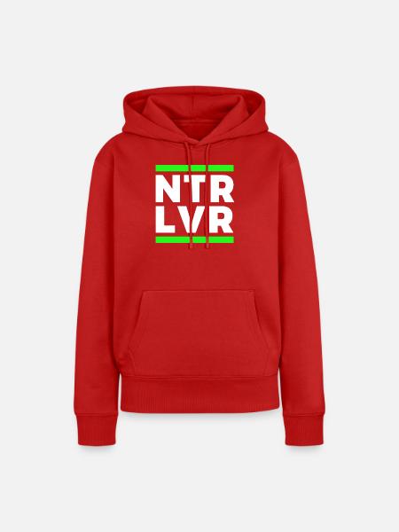 NTR LVR - Frauen Premium Bio Hoodie - Rot
