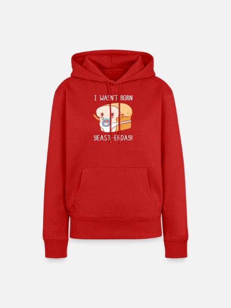 Bäcker Bäckerin Backen - Frauen Premium Bio Hoodie - Rot