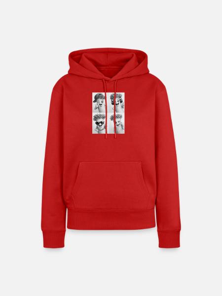 Celery - Frauen Premium Bio Hoodie - Rot