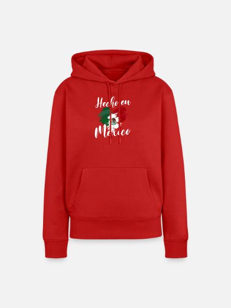 Mexican Mexico - Frauen Premium Bio Hoodie - Rot