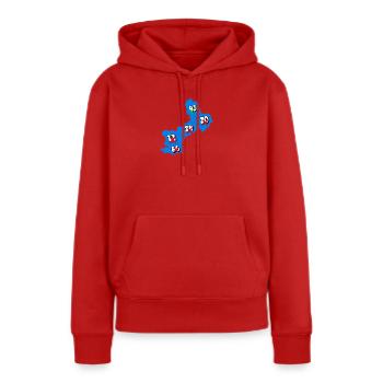 Languedoc Roussillon Region - Frauen Premium Bio Hoodie - Rot - Vorne - Julia (174cm)