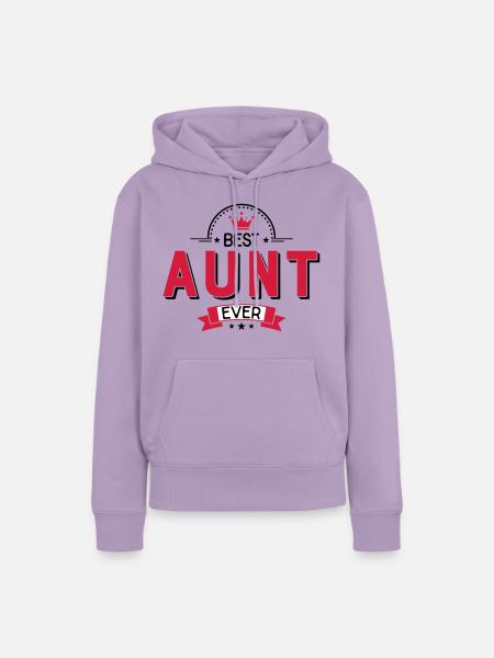 Tante - Frauen Premium Bio Hoodie - Lavendel