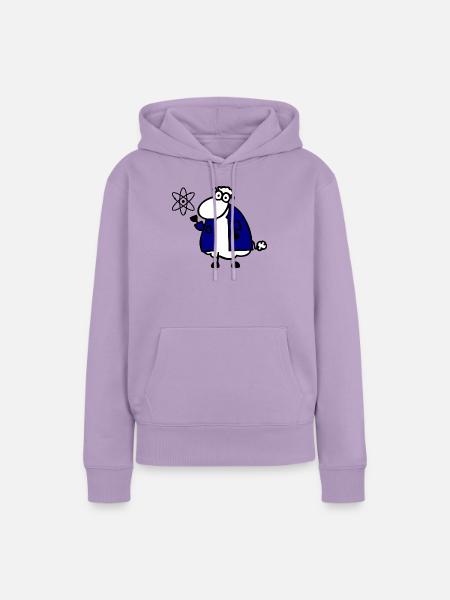 Physikschaf - Frauen Premium Bio Hoodie - Lavendel