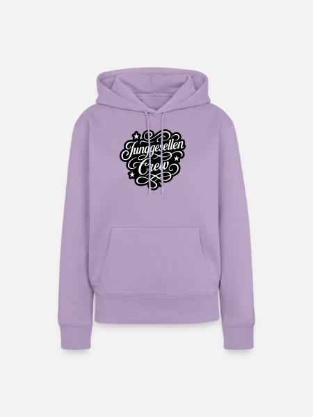 Junggesellen Crew - Frauen Premium Bio Hoodie - Lavendel