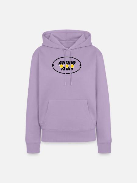 Aikido-Team - Frauen Premium Bio Hoodie - Lavendel
