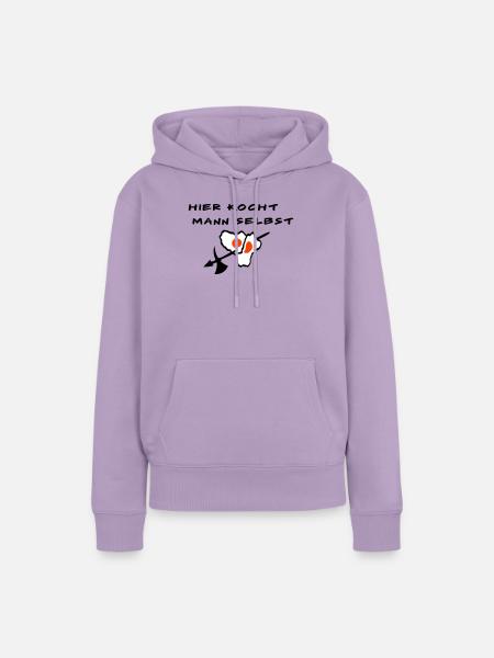 Koch - Frauen Premium Bio Hoodie - Lavendel