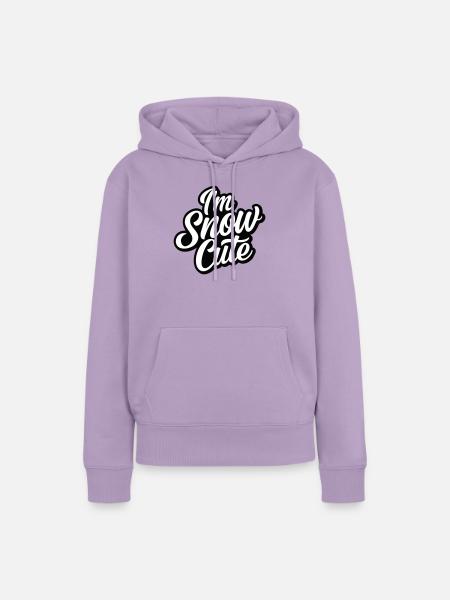 I'm snow cute - Frauen Premium Bio Hoodie - Lavendel