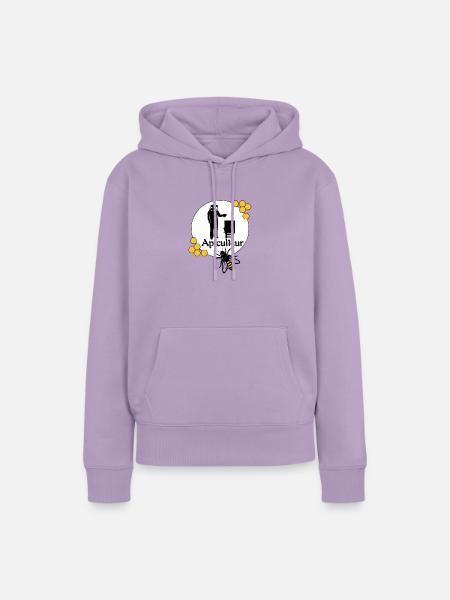 Bienenzüchter - Frauen Premium Bio Hoodie - Lavendel
