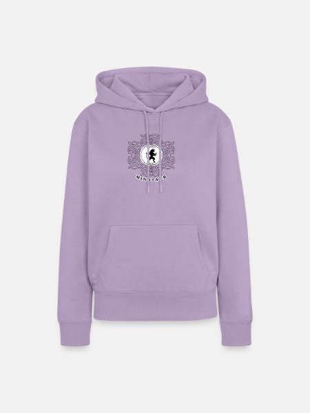 Minotaurus - Frauen Premium Bio Hoodie - Lavendel