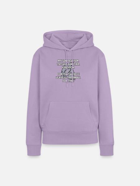 Mein Sohn - Frauen Premium Bio Hoodie - Lavendel