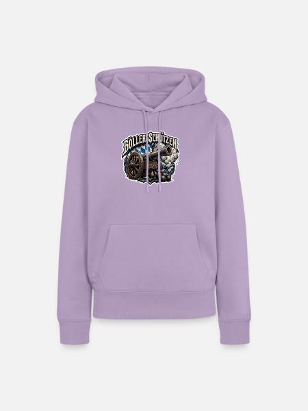 Böllerschützen Kanone  - Frauen Premium Bio Hoodie - Lavendel