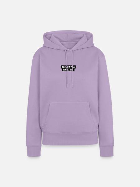 TEILSTYLE LIFEZEIT - Frauen Premium Bio Hoodie - Lavendel