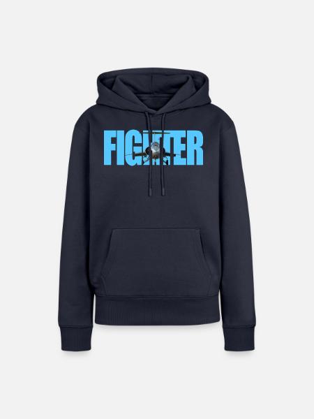 Fighter F-104 Starfighter - Frauen Premium Bio Hoodie - Navy