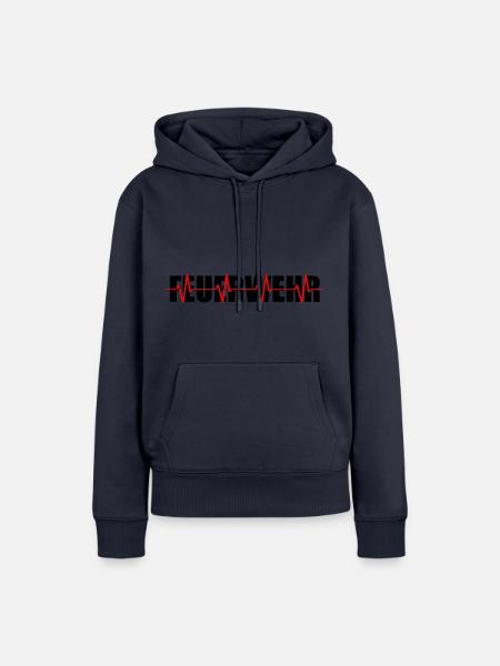 Feuerwehr - Frauen Premium Bio Hoodie - Navy