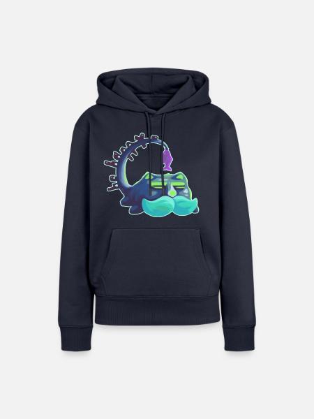 Sei glücklich oder nicht - Frauen Premium Bio Hoodie - Navy