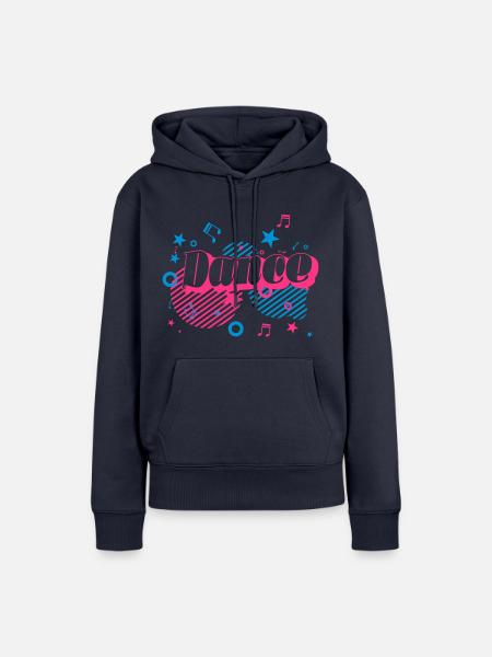 dance crazy - Frauen Premium Bio Hoodie - Navy