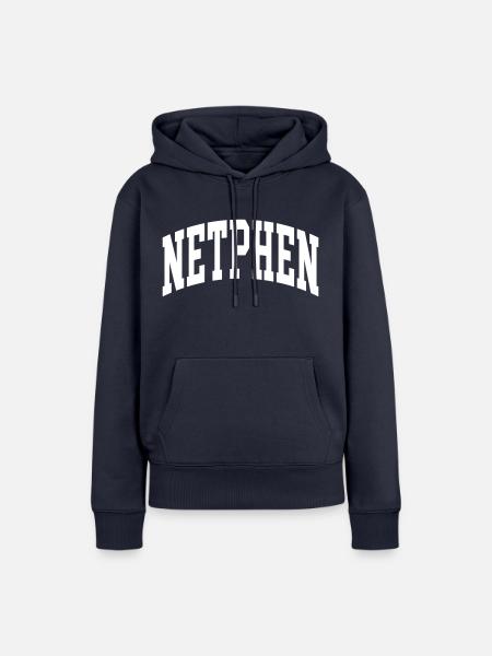Netphen - Frauen Premium Bio Hoodie - Navy
