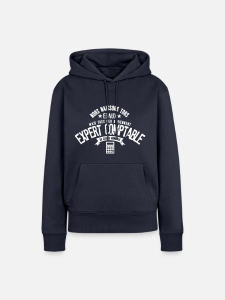 Wirtschaftsprüfer - Frauen Premium Bio Hoodie - Navy